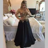 Seksi Dantel Gelinlik Modelleri Jewel A-Line Kat Uzunluk Kanat Saten Balo Elbise Örgün Kadınlar Akşam Parti Törenlerinde Çevrimiçi