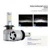 H7 COB LED Car Headlights Bulb Kit 72W 8000LM Auto Front Light H7 Dimlampor 6500K 12V 24V LED Automotive Headlamps