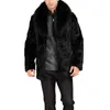 卸売 - 2017 男性ユニセックスフェイクレザー冬秋固体高品質のファッション暖かい人工毛皮のコート冬のジャケット 2017