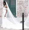 Robes de mariée simples 2019 été hors épaule plage robes de mariée sirène balayage train robes de mariée pas cher sur mesure
