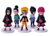6pcs / set Japan Anime Naruto Figur Naruto Sakura kakashi sasuke haku Zabuza Q Version Action-Figur Spielzeug Puppe