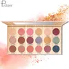 Pudaier Matte18 Color Eyeshadow Palette Rose Red Peach Naken Makeup Pigment Långvarig Vattentät Shimmer Eyeshadow Powder