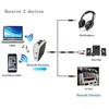 Trasmettitori wireless Bluetooth 5.0 Ricevitori Adattatori audio Bluetooth Kit per auto 2 in 1 da 3,5 mm per TV/Sistemi stereo domestici Cuffie Altoparlanti