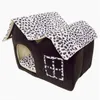 2019 Sales !!!Super Soft British Style Pet House Size M Coffee Dog Houses & Kennels Accessories