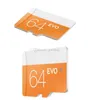 EVO 16GB 32GB 64GB بطاقة ذاكرة الفئة 10 UHS-1 TF Trans Flash مع محول حزمة مختومة