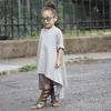 Ins populaire fête des robes asymétriques 2018 printemps automne vêtements enfants filles tutu jupe enfants vêtements de bébé décontracté coton solide b7394883