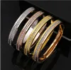 Titanium stål Mellanöstern Mäns Charm Armband 18K Guldpläterad Färg Mäns Armband Inner Diameter 6.3 * 5 Guld Manschuff Bangle Armband