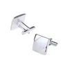 New Selling Mans Cufflinks And Tie Clips Set For Groomsmen Silver Cuff link Tie Pin Cufflinks Tie Bar QiQiWu CT-1017