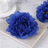 50 pçs cabeças de flor de seda peônia de alta qualidade decoração de festa de casamento simulação artificial seda peônia camélia flor rosa decoração de casamento