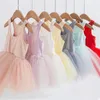 Newborn Baby Girl Dresses 1 Year Birthday Dress Ball Gown Tulle Toddler Kids Dress Infant Princess Party Baby Girl Clothes