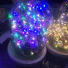 LED Silver Wire String Light 2M 20leds Waterproof Wine Bottle Cork Cork Festival Party Home Decoration Lamp