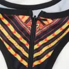 Estilo africano impresso uma peça maiô biquínis maillots de bain pour femmes praia sexy plus size swimwear maiôs para as mulheres