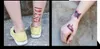 Halloween Party Temporäre Tätowierungen blutige Narbe Tattoo Aufkleber Wasserdichte Männer und Frauen Dauerhafte Simulation Blutungen Falsche Verletzung DHL
