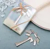 "Palm Breeze" Chrome Palm Tree Piwo Otwieracz do butelek Wedding Bridal Shower Favor Prezent SN348