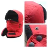 Winter Outdoors Unisex Windproof Ear Flap Trooper Hat Face Mask Alloy button. Durable et pas facile à rouiller