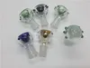 Glass Bowl Tobacco And Herb Dry Bowl Slide For Glass Bong Pipes 14mm 18mm male female Joint Glass Bowl for water bongs pipe