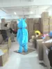 2019 venda Quente Azul O Dragão Dinossauro Traje Da Mascote Para Adultos Natal Halloween Outfit Fancy Dress Suit Frete Grátis Drop Ship