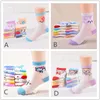Socks Boys Kids Girls Sticked Cartoon Ankle Socks Soft Baby Candy Color Brand Children's Socks Multicolor Kinds Fast Shipping