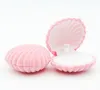 Shell Shape Velvet Jewelry Organizer Elegant Earring Storage Box Creative Necklace Holder Popular Women Gift Box