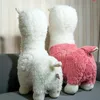 45 cm pp bomull japansk alpacasso mjuka leksaker dollagätten fyllda djur lama leksak kawaii alpaca plysch barn födelsedagspresent la0627151297