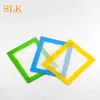 Glass fiber food grade silicone 14*11.5 cm heat resistant concentrate bho wax slick oil square shape non stick silicone baking mat pads