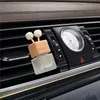 8ML Auto Lufterfrischer Hängende Glasflasche für Ätherische Öle Auto Parfüm Flasche Kristall Auto-styling Auto Ornament parfüm Anhänger