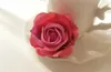 Simulazione ghirlanda materiale di design Mini Mini Rose fiore da polso fiore artificiale imitazione testa di fiore fatta a mano W174