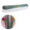 A Bundle of 100Pc Artificial Floral Wire Craft Flower Stem Wrap Dark Green 30cm