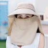 Lasperal الشمس قبعة واقية صيف 2018 النساء chapeu feminino الرقبة غطاء الأذن رفرف uv حماية الرجال النساء الشمس هاتس 1