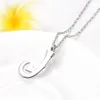 Wholesale cremation jewelry for ashes stainless steel Fish Hook with little Heart memorial keepsakes ashes jewelry