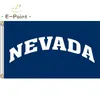 NCAA Nevada Wolf Pack Flag 3 * 5ft (90cm * 150cm) Polyester flagga banner dekoration flygande hem trädgård flagga festliga gåvor