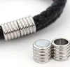 50pcs/lot Jewelry connector Leather Cord Magnetic Clasps For Jewelry Making 5 6 8mm