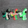 Nuovo design mini silicone acqua tubo bong silicone tubi fumo olio rig narghilè silicone mano tubo bolla con ciotola di vetro