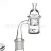 quartz smoke carb cap for banger OD 31mm Dome with air hole on top nails dab rigs 698