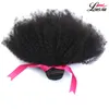 Brazilian Peruvian Malaysian Indian Human Hair Bundles Virgin Human Afro Hair Extension