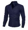 Słynna marka koszula męska długi rękaw Casual Slim Fit Sukienki Sprawdź kratę Camisa Social Masculina plus rozmiar 5xL7790488