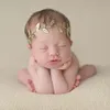 2 Pz/set Nuova Mamma e Neonato Foglia Oro Fascia Set Per Accessori Per Capelli Fascia di Corrispondenza Bambini Mamma Headwrap Regali