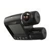1080P Full HD Dual PTZ Автомобильная камера с 2-дюймовым TFT ЖК-дисплеем и поддержкой записи двух камер G-Sensor / Обнаружение аварии