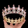 Pageant Cercle Complet Diadème Clair Strass Autrichiens Roi Reine Couronne De Mariage Couronne De Mariée Costume Fête Art Déco44468128455524