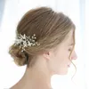 Headpieces pequena flor frisada nupcial prata pinos de cabelo e clipes encantadores acessórios de peça de cabelo de casamento jóias femininas