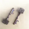 Klassieke Creatieve Bruiloft Gunsten Party Back Gifts for Guest Antique Copper Skeleton Key Bottle Opener LX0467