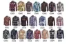 New Brand-Clothing 18 Fashion Shirt Male Flax Dress Shirts Slim Fit Turn-Down Men Long Sleeve Mens Hawaiian Shirt Big Sizes 5XL