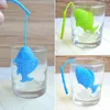 Fish Design Tea infuser Food Grade Silicone Loose Tea Leaf Infuser Herbal Infuser Filter Strainer Drinkware WX92813907634