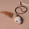 Pet Cat Toy Cute Design Bird Feather Dog Toy Cat Tease Wood Stick Toy for Cats Products For Kids Pets5241572