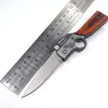 Small AK47 Gun Knife Army Pocket Folding Knife Tactical Camping Outdoors EDC Tool Survival Knives With LED light