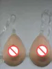 sexy and popular large nude silicone breastsilicon breast formsilicone breast prosthesis 1200g pair6132626