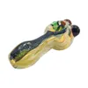 Pipe cuillère à tabac idéale : pipe à main en verre unique, mini petit bol pour le plaisir de fumer