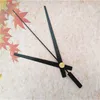 50sets Metal Black Clock Hands Pointers voor wandkwarts klokbewegingsmechanisme invoegen doe -het -zelfreparatie -accessoires