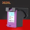 Freeshipping Non-OEM Tri Kolor Ink Cartridge Wymiana dla HP 302 dla HP Deskjet 2130 1110 1115 2134 2135 3630 Envy 4520 4522 4523 4524