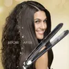 Professionell ångfunktion Flat Iron Tourmaline Ceramic Vapor Professional Hair Strainter With Argan Oil Hair Righteners5734262